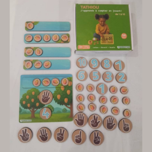 Tathiou – Jeu pédagogique pour apprendre les nombres (Maternelle)